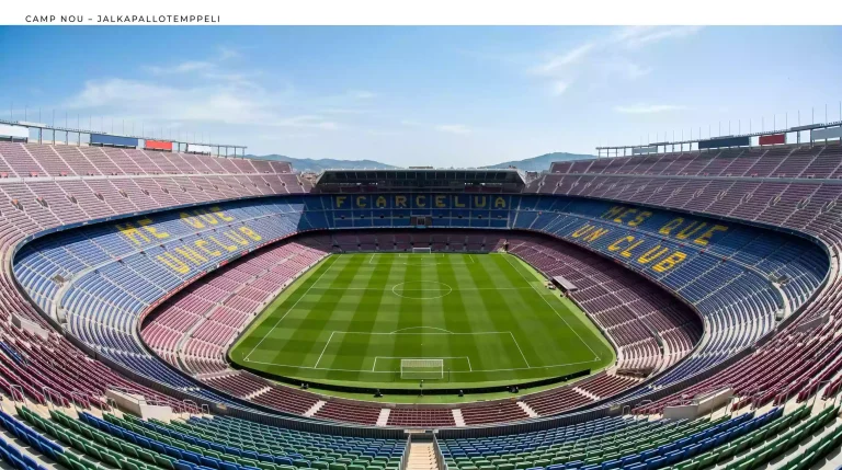 Barcelona vedonlyonti - Camp Nou ja joukkueen analyysi