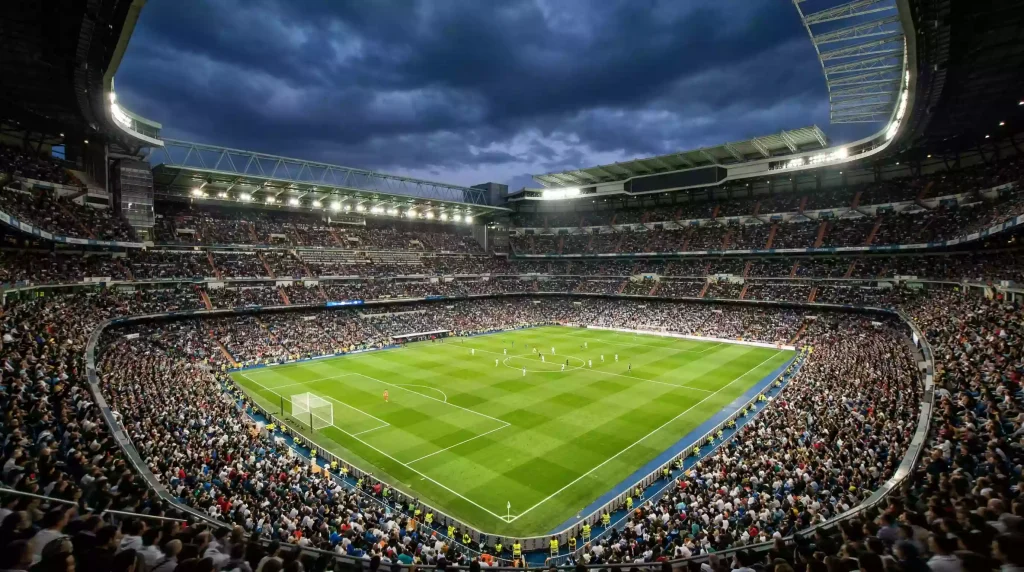 El Clasico Real Madrid vastaan Barcelona jalkapallo-ottelu