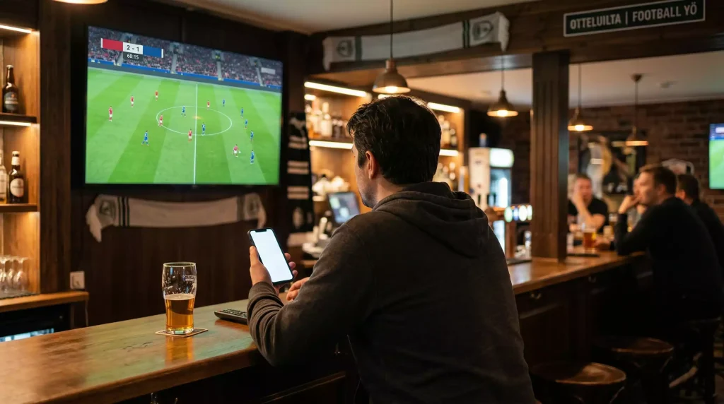 La Liga live-vedonlyonti jalkapallostadionilla