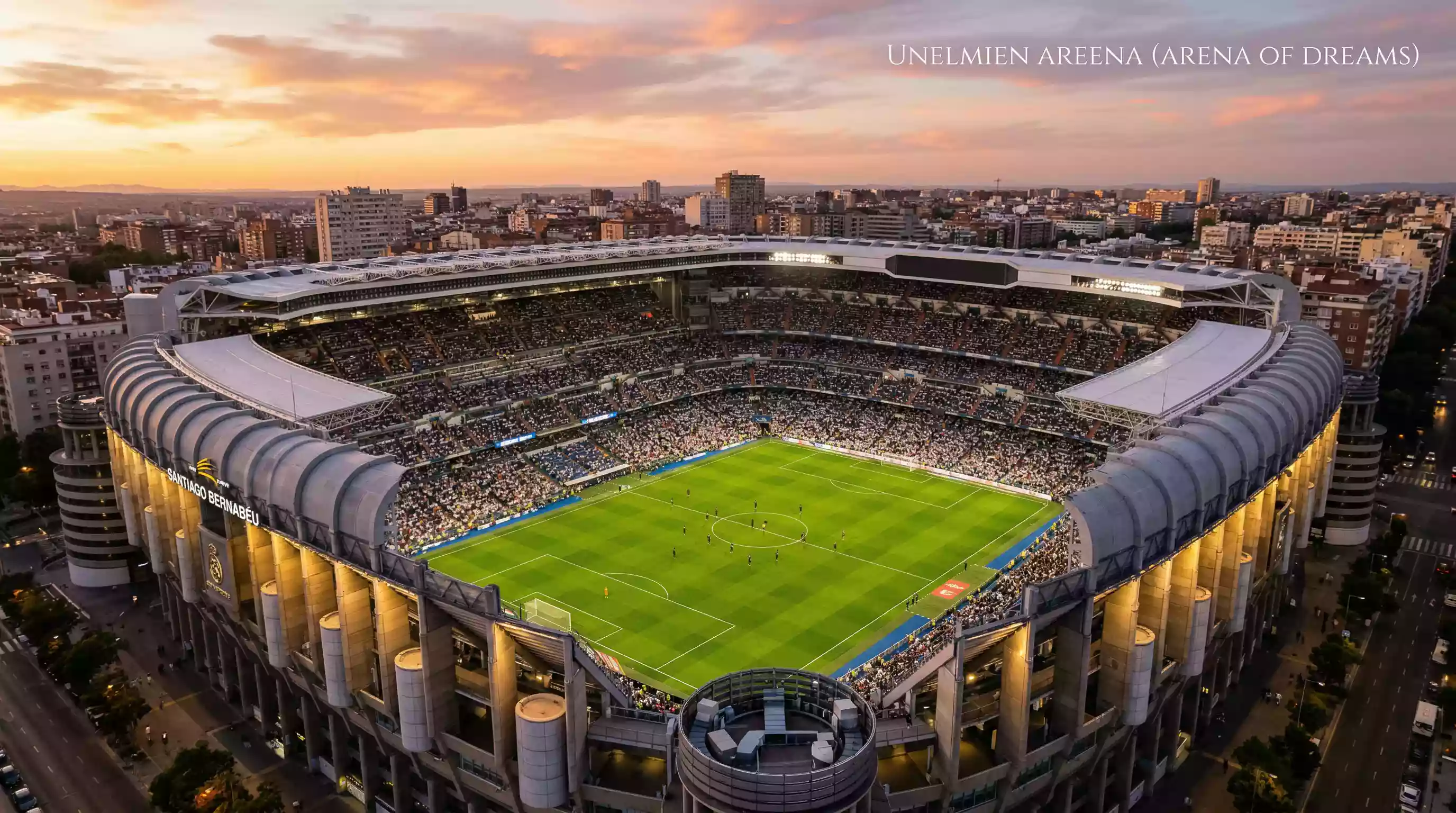 La Liga -vedonlyöntiopas: Santiago Bernabéun stadion ilta-auringossa